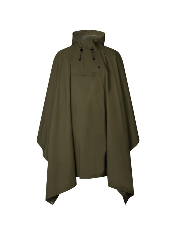 Jakker  - Seeland - Taxus Rain Poncho - Pine green