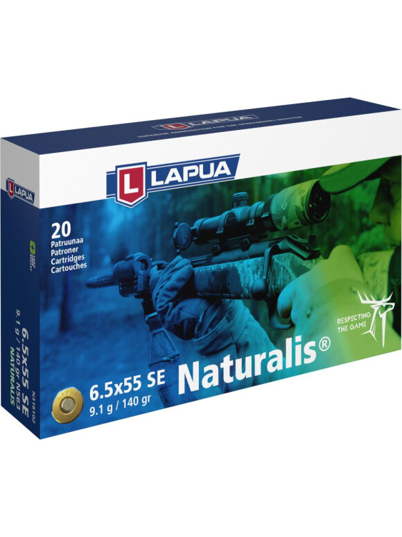 6,5x55 SE - Lapua - Naturalis 6,5x55 SE 9,1g