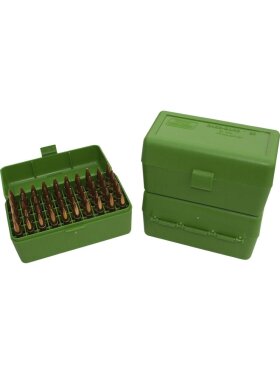 Opbevaring af ammunition -  - MTM Patronbox 30.06-9,3x62