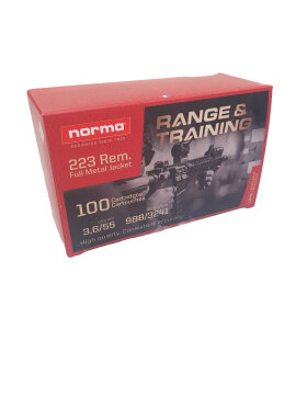 Trænings ammunition - Norma - NORMA 223 RANGE AND TRANING